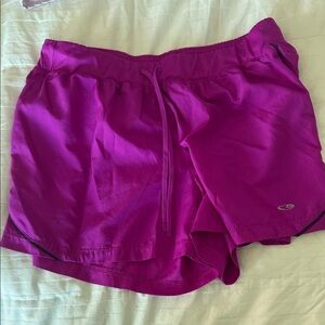 Champion Women's Magenta Athletic Shorts